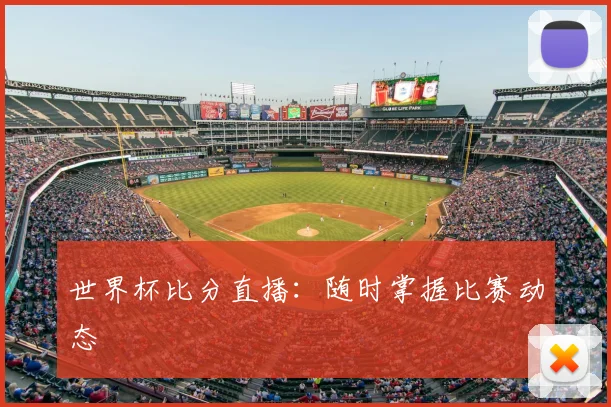 世界杯比分直播:随时掌握比赛动态